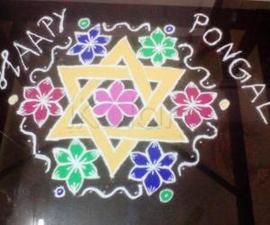 Star kolam