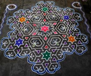 Rangoli: Margazhi Day-1