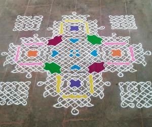 Special kolam-1100th kolam