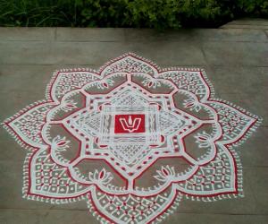 Rangoli: Purattaasi maadhapirappu kolam