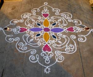 Rangoli: Margazhi day-15