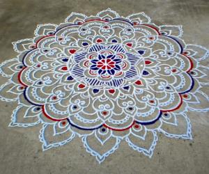 Happy new year spl kolam