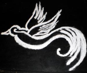 World sparrow day rangoli