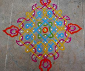 Dotted kolam