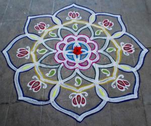 Rangoli: Ugadi spl kolam