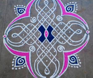 Dotted kolam