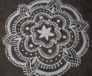 Freehand Rangoli