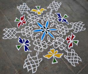 Dotted kolam