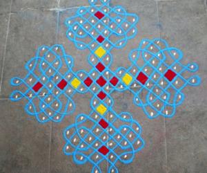 Dotted kolam