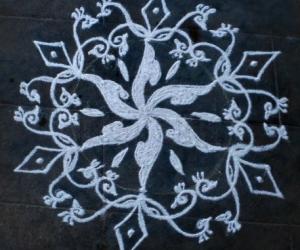 Freehand Rangoli