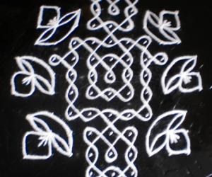 Dotted kolam