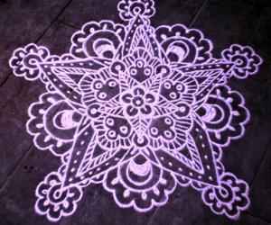 freehand rangoli