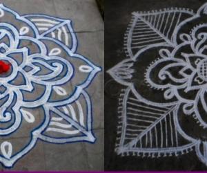 Twin kolams