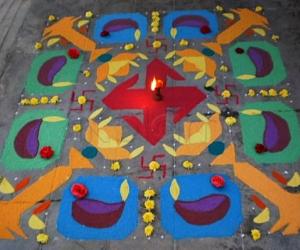 Happy Diwali Rangoli