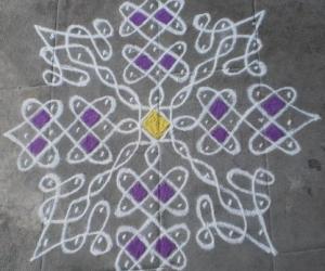 Dotted kolam