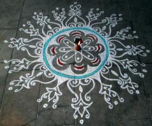 Freehand Kolam