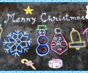 Christmas spl kolam