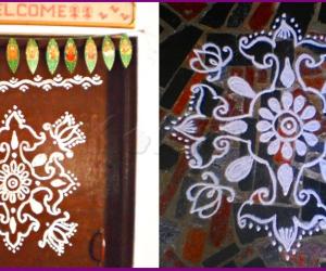 Door rangoli