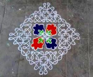 Dotted kolam