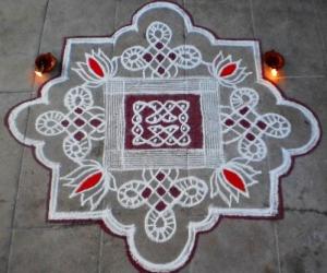 Rangoli: Tuesday Kavi Kolam