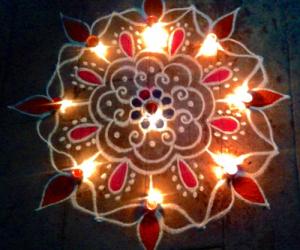 Karthigai kolam