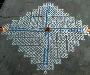 Rangoli: Margazhi day-4