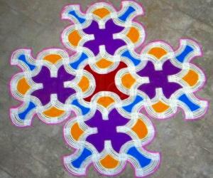 Tamil new year special kolam