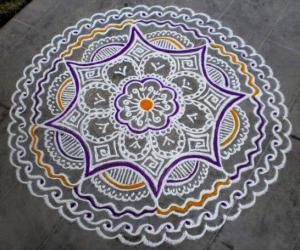 Freehand Rangoli