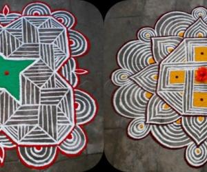 Thai 1st and 2nd velli kolams