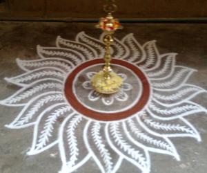 Rangoli: Dhanur Masam Rangoli