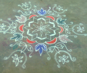 Rangoli: Dotted