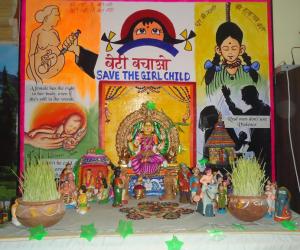 Golu with a Social Theme