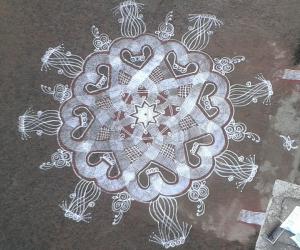 Vasantha Navarathri Padi kolam