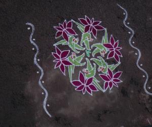 Rangoli: Margazhi kolam