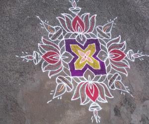 Rangoli: Margazhi kolam