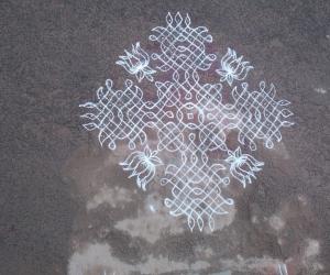 Rangoli: sikku kolam