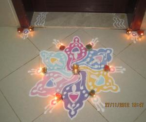 Karthigai kolam