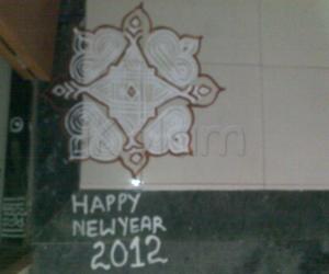 2012 new year kolam