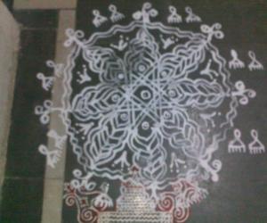 Janmashtami Padi Kolam