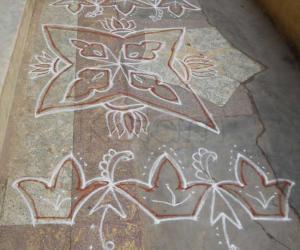 free hand kolam 22