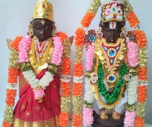 Marapachi dolls- Lord Balaji and thayar