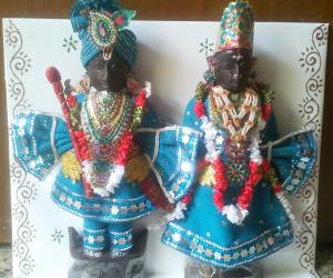 Marapachi dolls- Lord Pandurangan and Raghumayi thayar