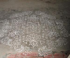 Flower Kolam