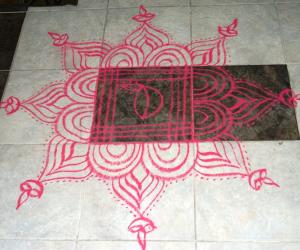 Rangoli: Bharani / Annamalai Deepam - 2012