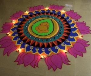 Rangoli: vinayagar chathurthi