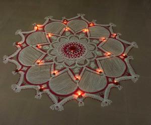 Thirukarthigai kolam