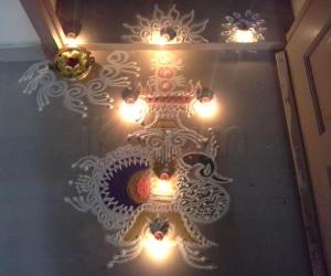 Karthigai kolangal