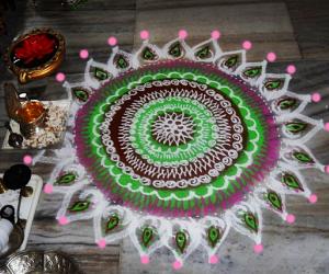 Rangoli: navarathri 2