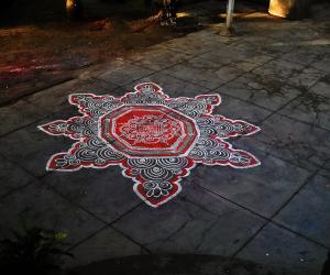 Rangoli: divine friday