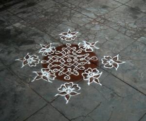 Rangoli: evening effort